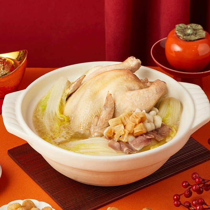 (预购)【台南远东香格里拉饭店】干贝火烔鸡汤-2200g - 其他 - 其他材质 红色