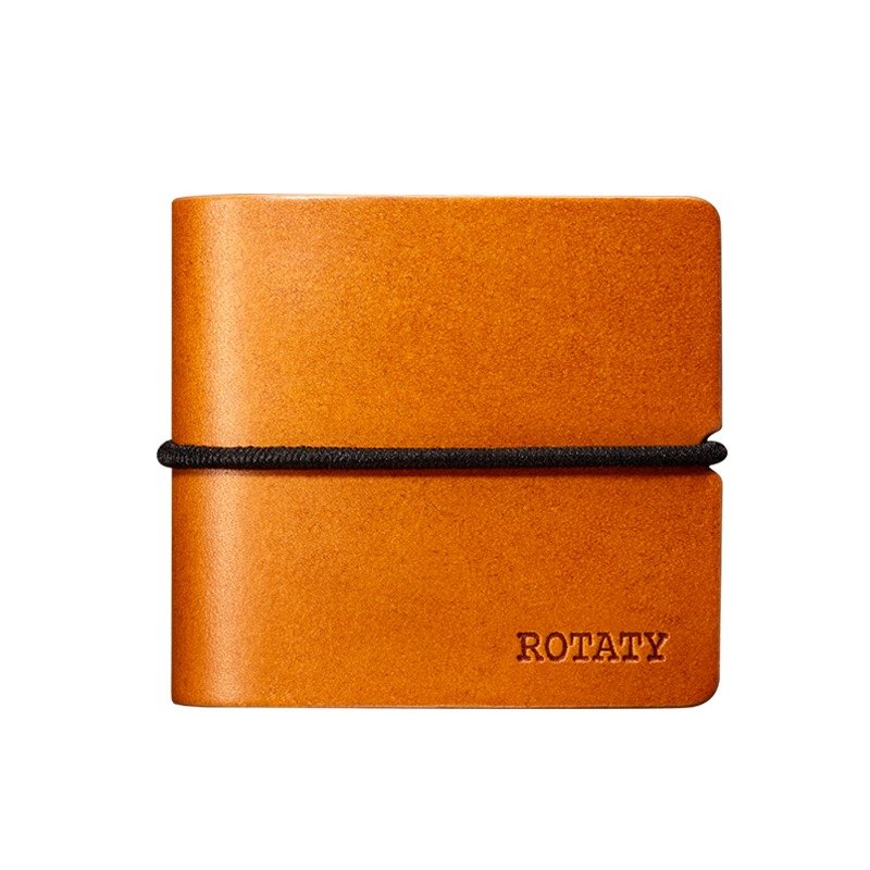 【ROTATY】旋转式Lightning线收纳盒 - 耳机 - 真皮 红色