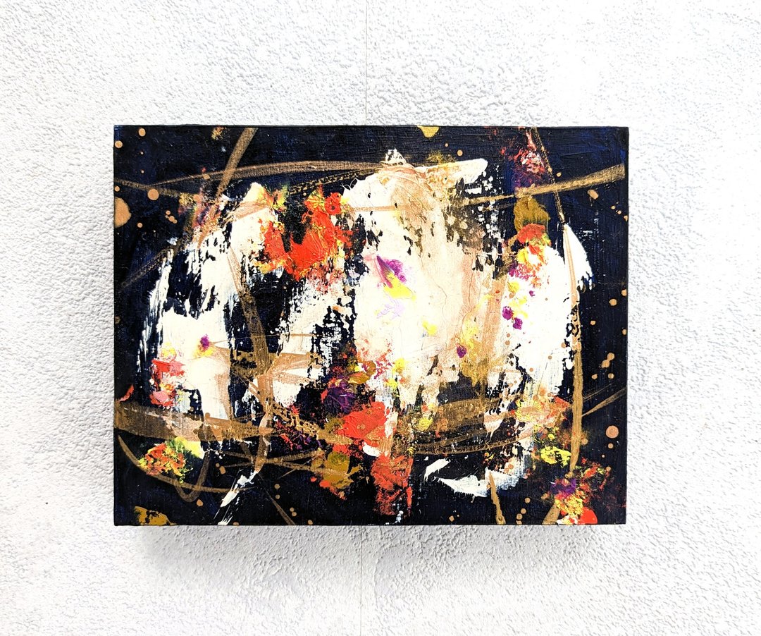 开始油画 - 海报/装饰画/版画 - 木头 蓝色