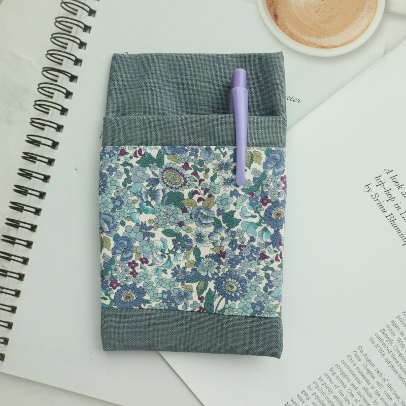 【蓝调花园】口袋型笔袋 护理师笔袋 医师笔袋 老师笔袋 - 铅笔盒/笔袋 - 棉．麻 