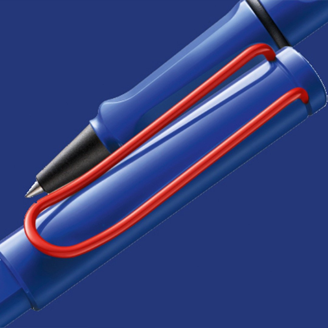 LAMY 钢珠笔 / safari 狩猎者系列 - 限量【全球独家】- 蓝红色 - 钢珠笔 - 塑料 