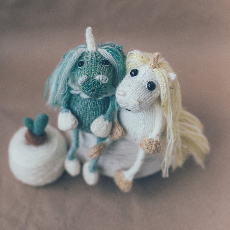 玛吉独角兽针织图案。一步一步编织amigurumi独角兽 - 手工艺教程/工具书 - 其他材质 