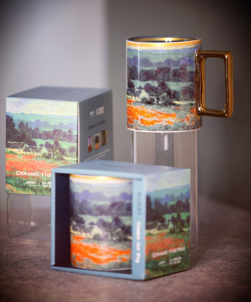 本地设计-莫内咖啡杯 - 咖啡杯/马克杯 - 瓷 绿色