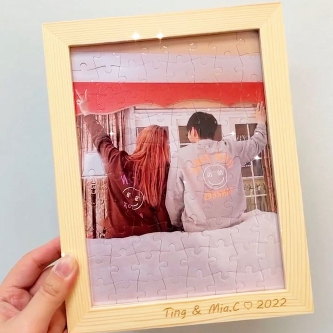 【香港制作】A5 相片拼图 | 拼图订制 | 定制化拼图 | 母亲节礼物 - 拼图 - 其他材质 