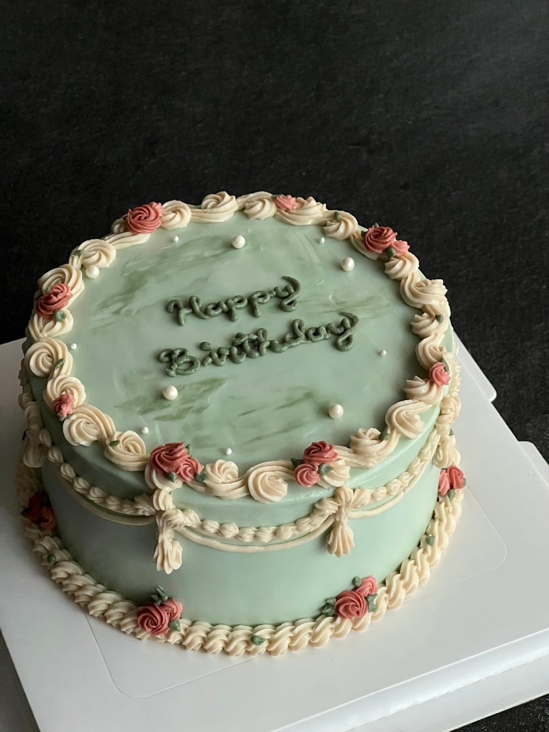 复古风水果奶酪蛋糕 奶酪蛋糕 复古风蛋糕 铄甜点 生日蛋糕 复古 - 蛋糕/甜点 - 新鲜食材 