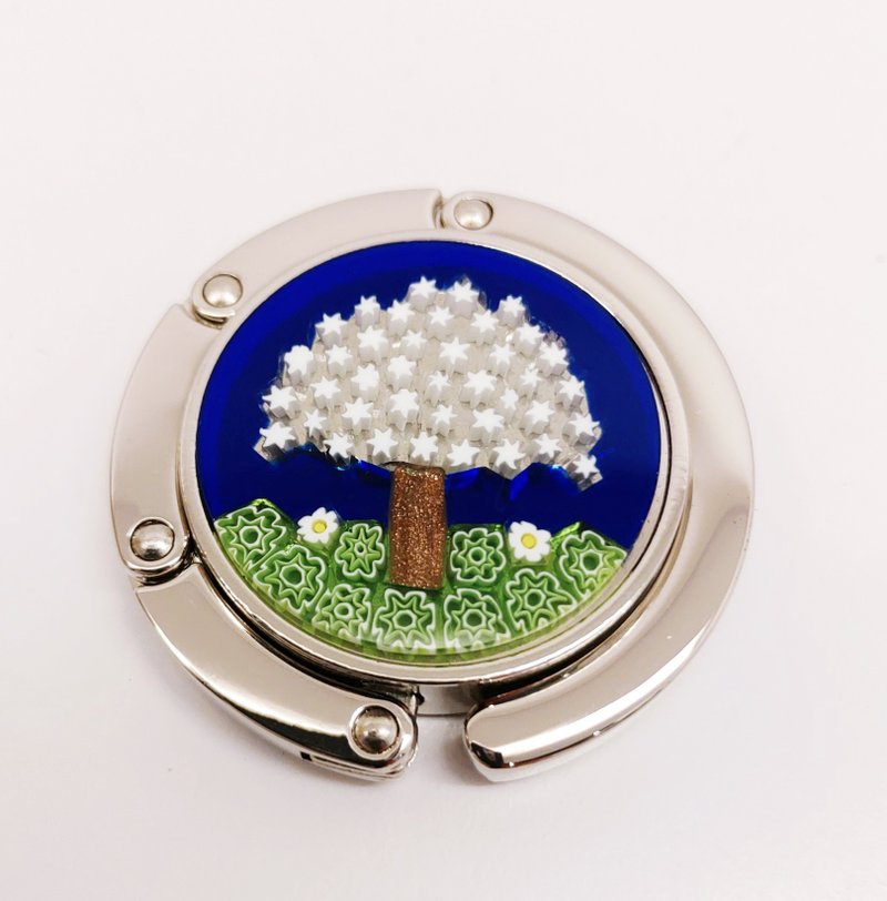 Murano意大利手工琉璃桌边挂勾 - 生命树 - 其他 - 玻璃 蓝色