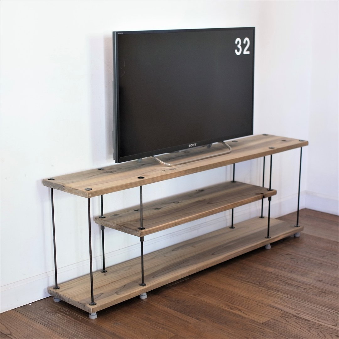 wood iron shelf 415*1190*225 - 其他家具 - 木头 卡其色