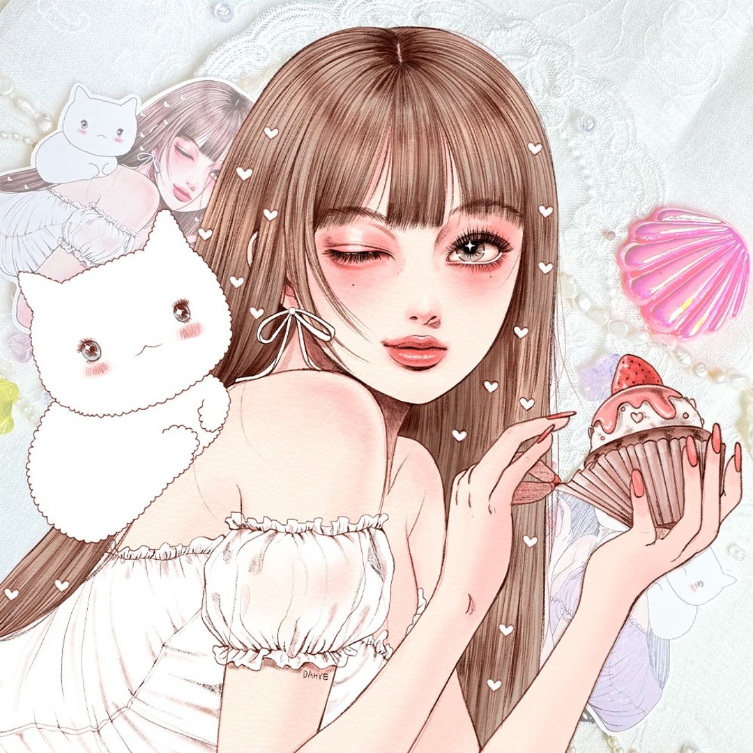 Hina 贴纸 - 贴纸 - 纸 多色