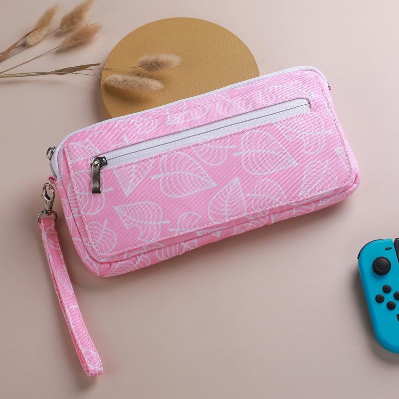 任天堂switch 2收纳包switch NS2保护包交换机软包粉色叶子 - 数码小物 - 其他材质 绿色