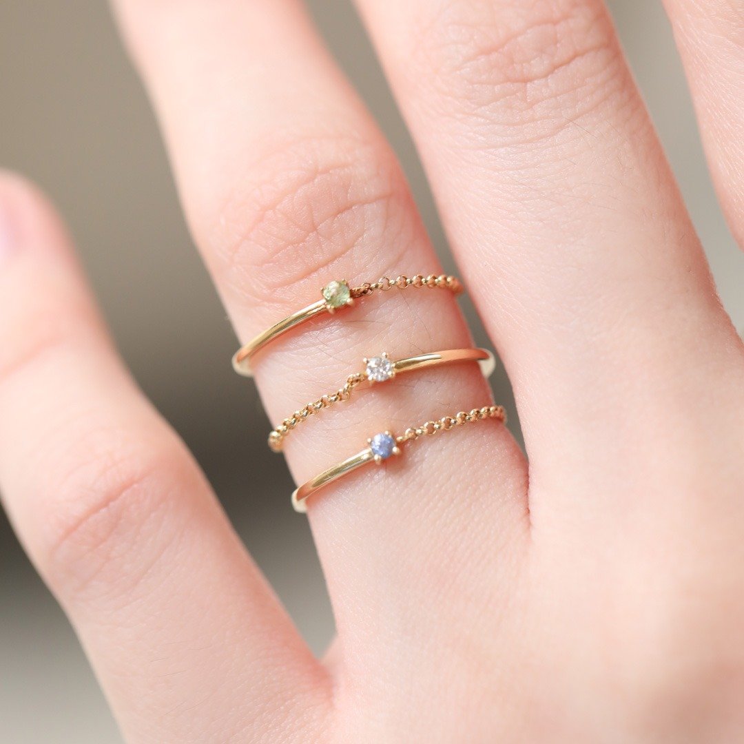 【 C.H. JEWELRY 】SOULMATE - 戒指 - 贵金属 金色