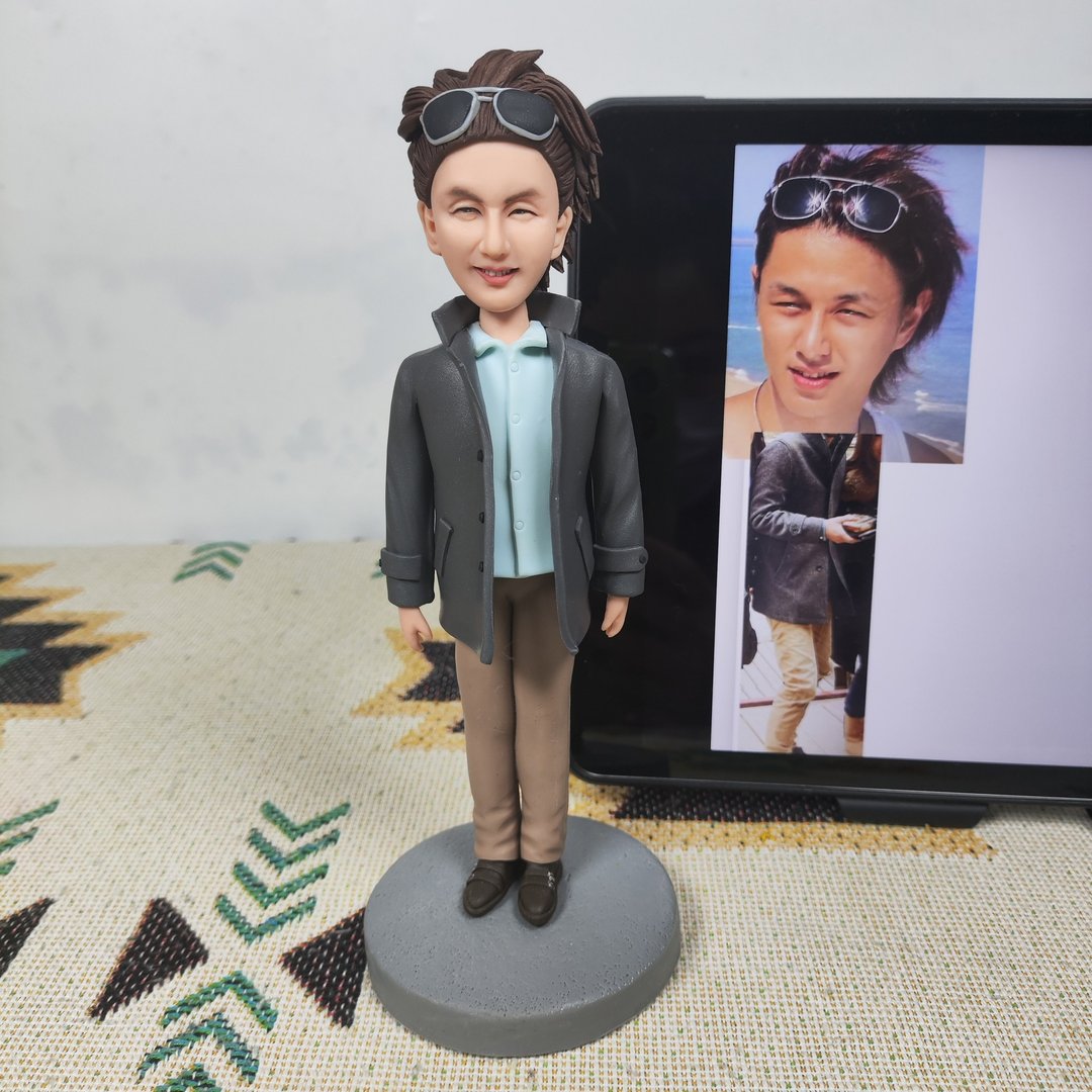 客制化人物公仔 人偶 3D人像画 似颜绘 肖像 定制 生日 纪念 礼物 - 玩偶/公仔 - 粘土 多色