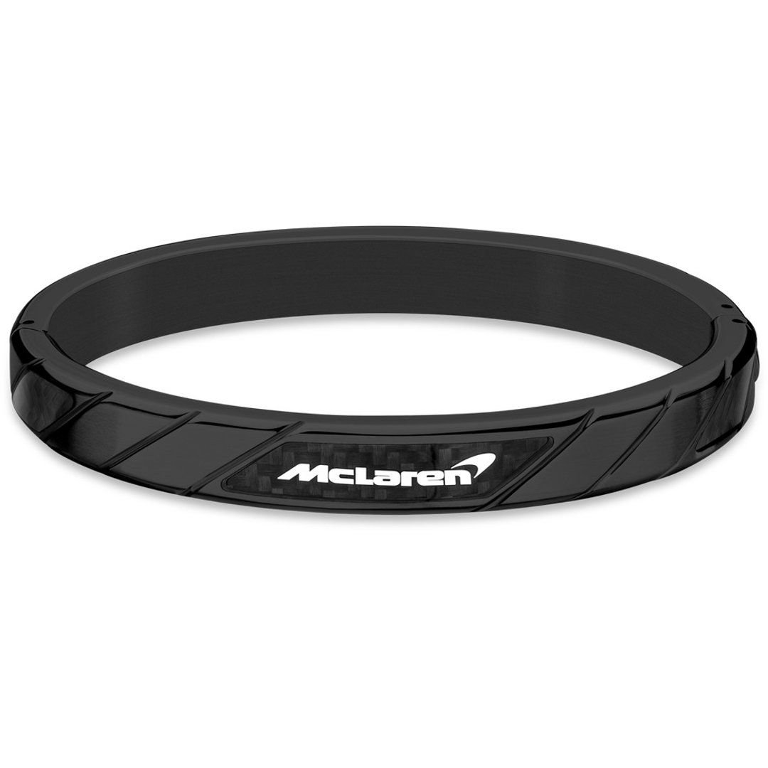 McLaren 限量2折 顶级英国超跑不锈钢碳纤维手环 全新专柜展示 - 手链/手环 - 其他金属 