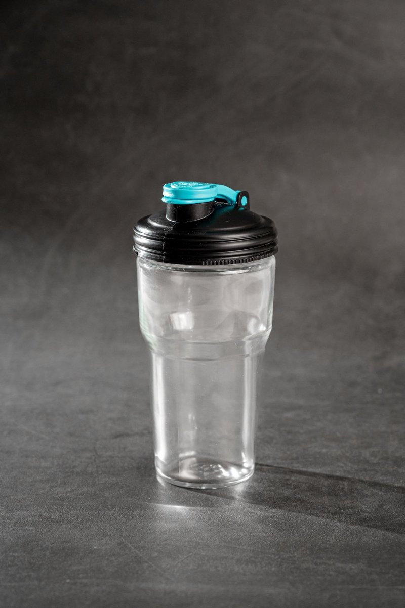 【为了海龟】MONOCUP杯+reCAP土耳其蓝盖(组) 环保杯 reCAP MIT - 玻璃杯 - 玻璃 透明