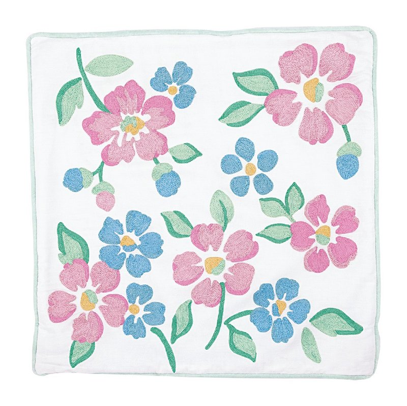 【新品】丹麦GreenGate Athea white 刺绣抱枕套 50x50cm - 枕头/抱枕 - 棉．麻 多色
