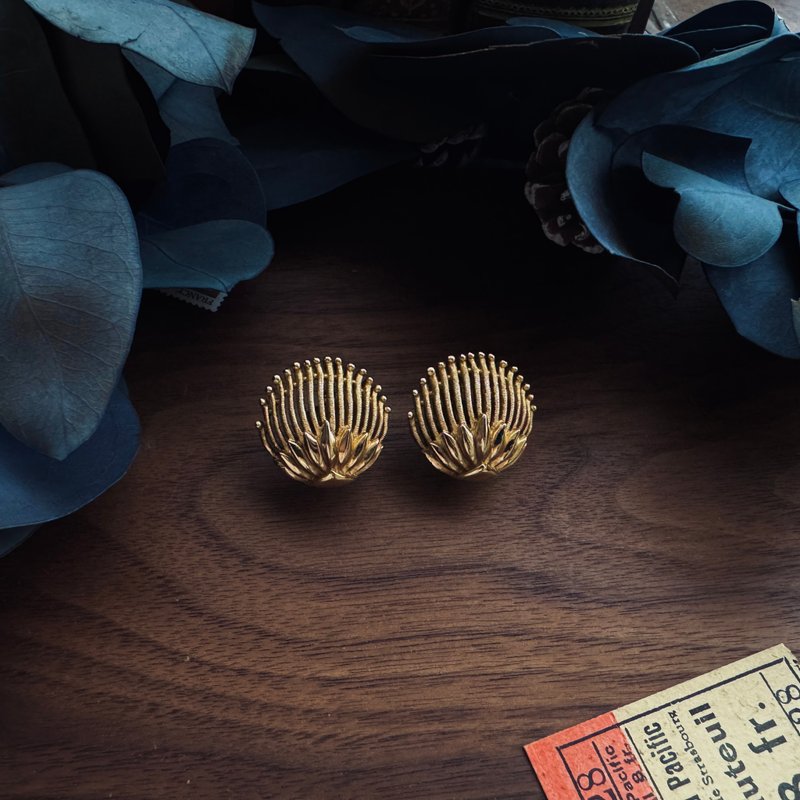 金贝耳夹 - 耳环/耳夹 - 其他金属 