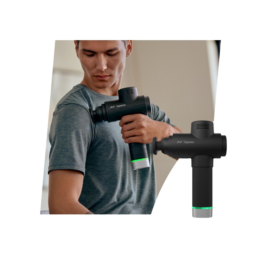 HYPERVOLT 2 PRO 无线震动按摩枪 - 运动/健身用品 - 其他金属 黑色