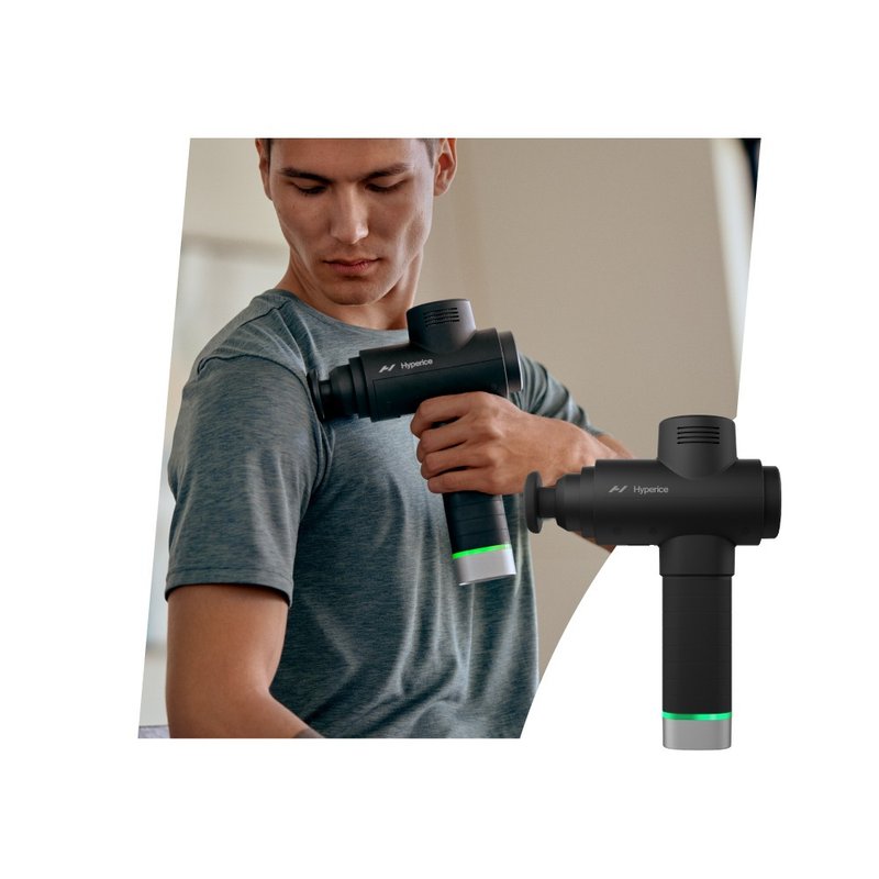 HYPERVOLT 2 PRO 无线震动按摩枪 - 运动/健身用品 - 其他金属 黑色