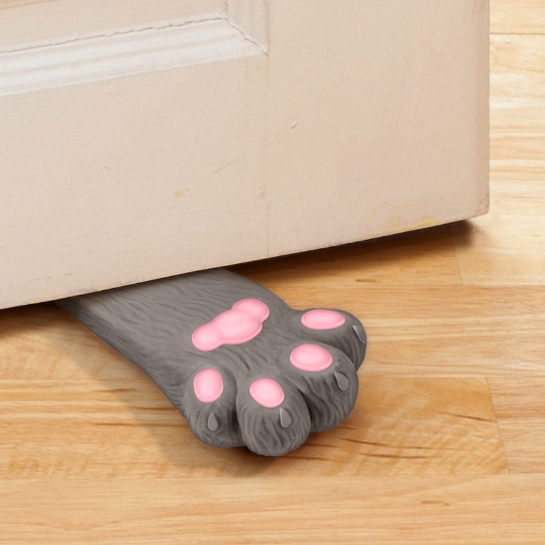 Here Kitty 猫爪造型门挡 - 其他 - 橡胶 灰色