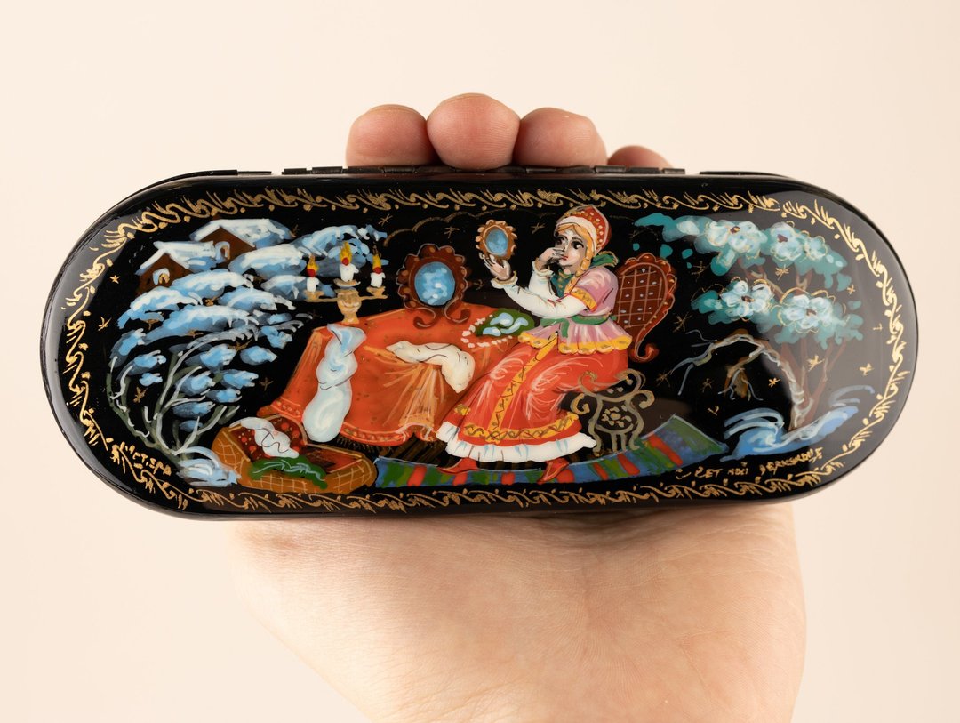 Sunglass case, Glasses case, Hand Painted Eyeglass Case personalized - 眼镜/眼镜框 - 其他材质 