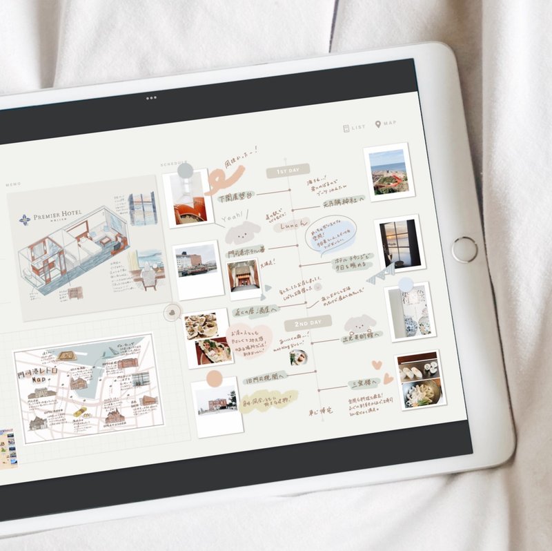 【Digital Planner】Travel Planner - 电子手帐及素材 - 其他材质 