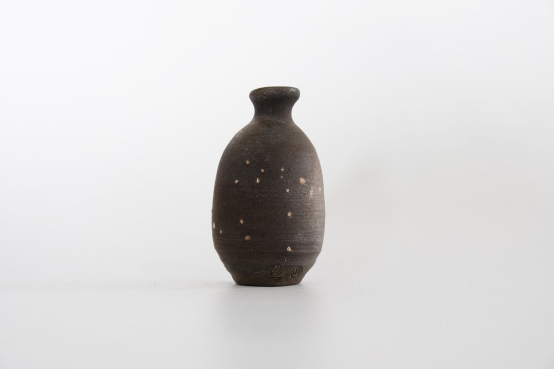随心陶I柴烧小花器 - 花瓶/陶器 - 陶 咖啡色