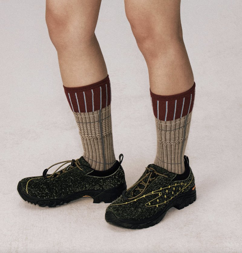 苔藓 / 徒步登山鞋 休闲鞋 - 女款休闲鞋 - 真皮 绿色