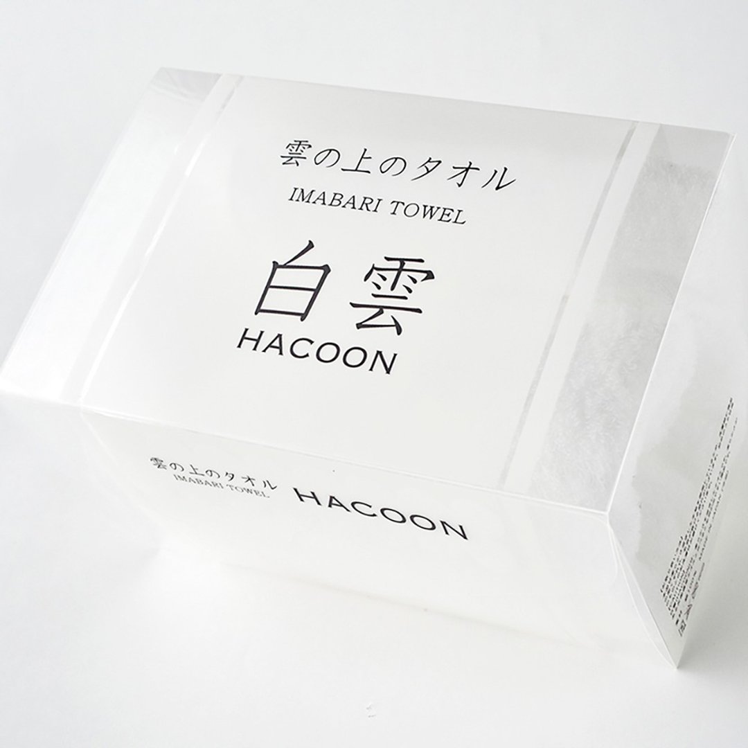 Hacoon 白云 今治毛巾 毛巾 - 毛巾浴巾 - 棉．麻 白色
