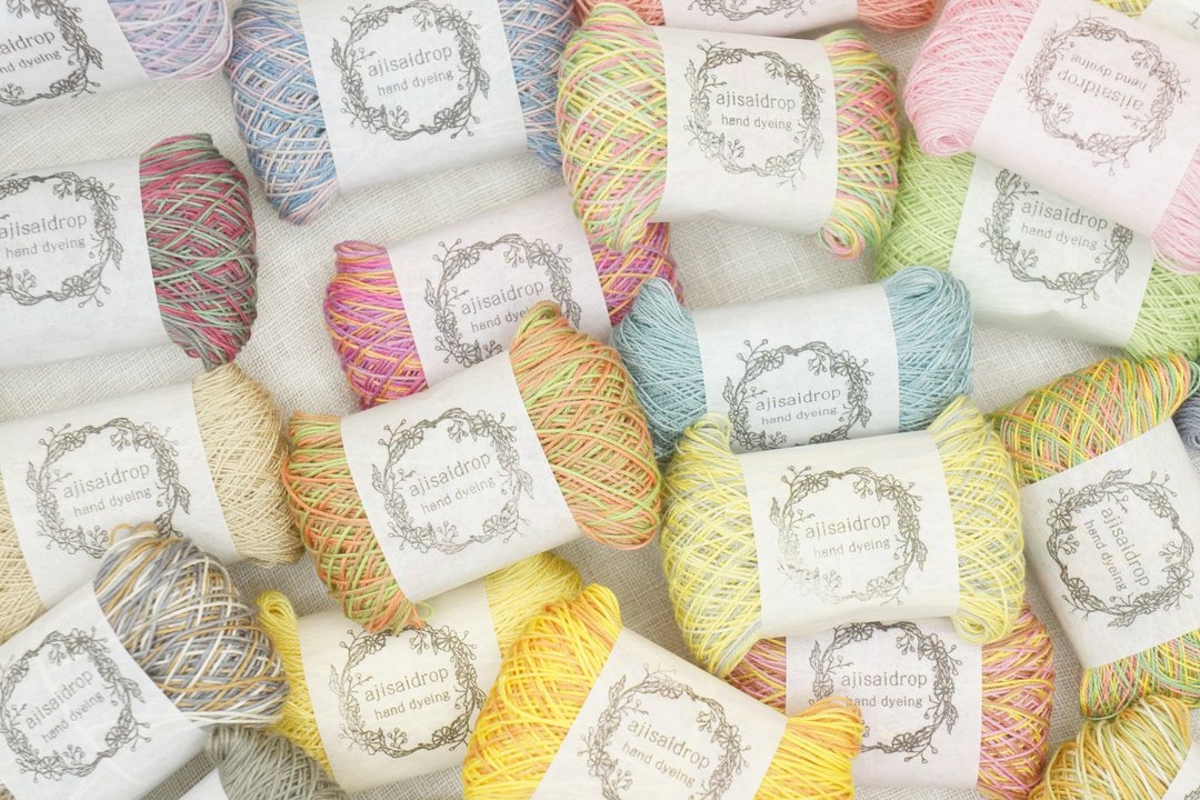 sashimi yarn set - 编织/刺绣/羊毛毡/裁缝 - 棉 多色