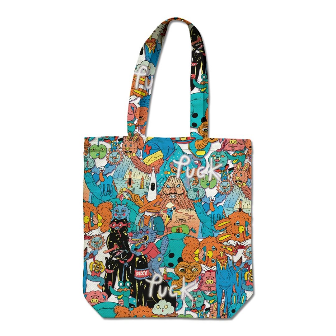 PUCK • Tote Bag - 手提包/手提袋 - 棉 多色