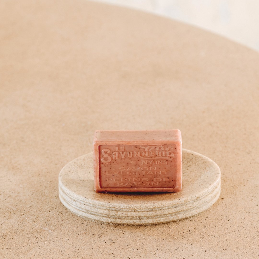 法国 La Savonnerie de Nyons 葡萄籽去角质皂 - 肥皂/手工皂 - 其他材质 橘色