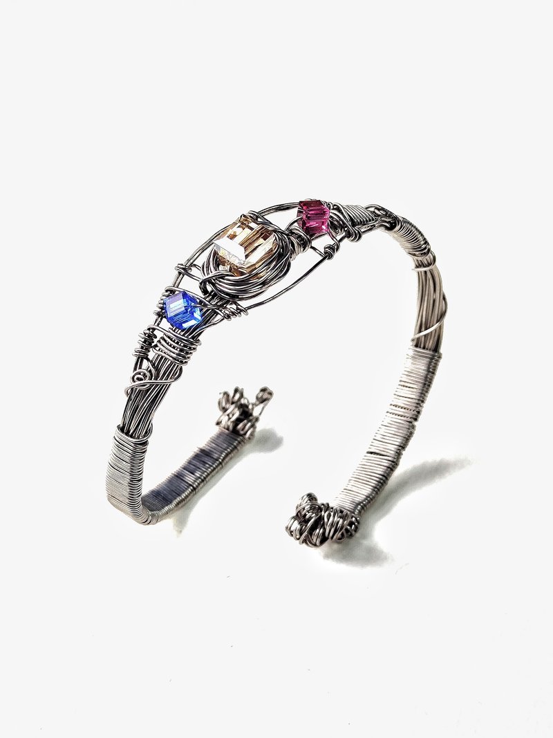 80年代手环 - 手链/手环 - 不锈钢 银色