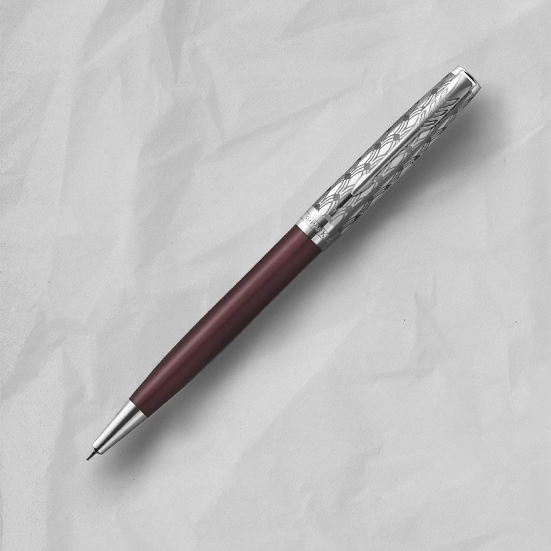 PARKER 派克 卓尔致臻系列 典藏红 原子笔 免费刻字 - 圆珠笔/中性笔 - 其他金属 红色