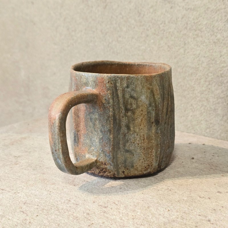 草木灰釉马克杯 / 咖啡杯 - 咖啡杯/马克杯 - 陶 黄色