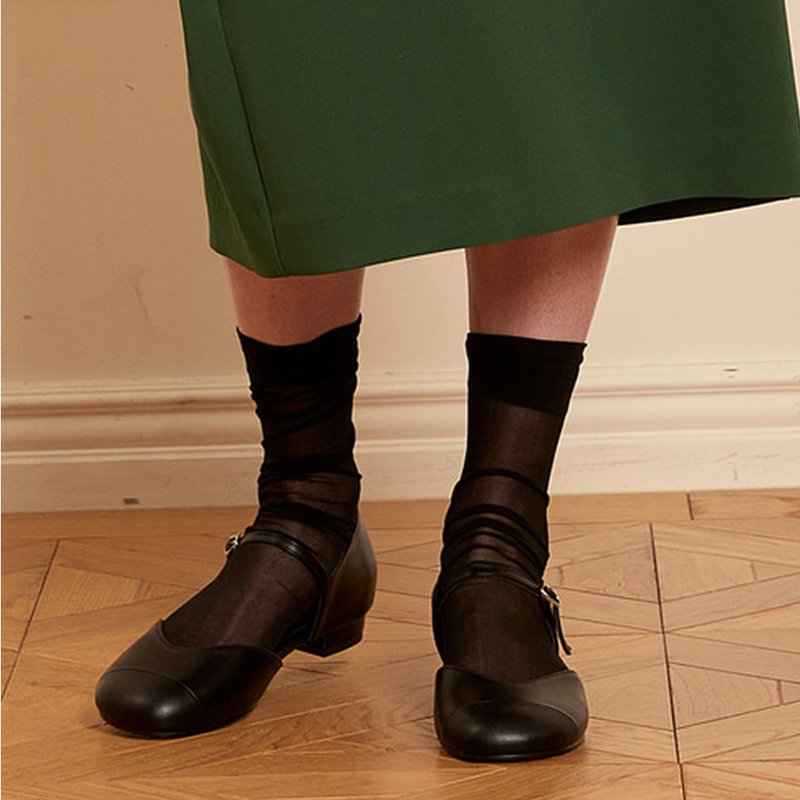 PRE-ORDER SPUR 舒適平底鞋 SS8013 (Black) - 其他女款皮鞋 - 其他材质 
