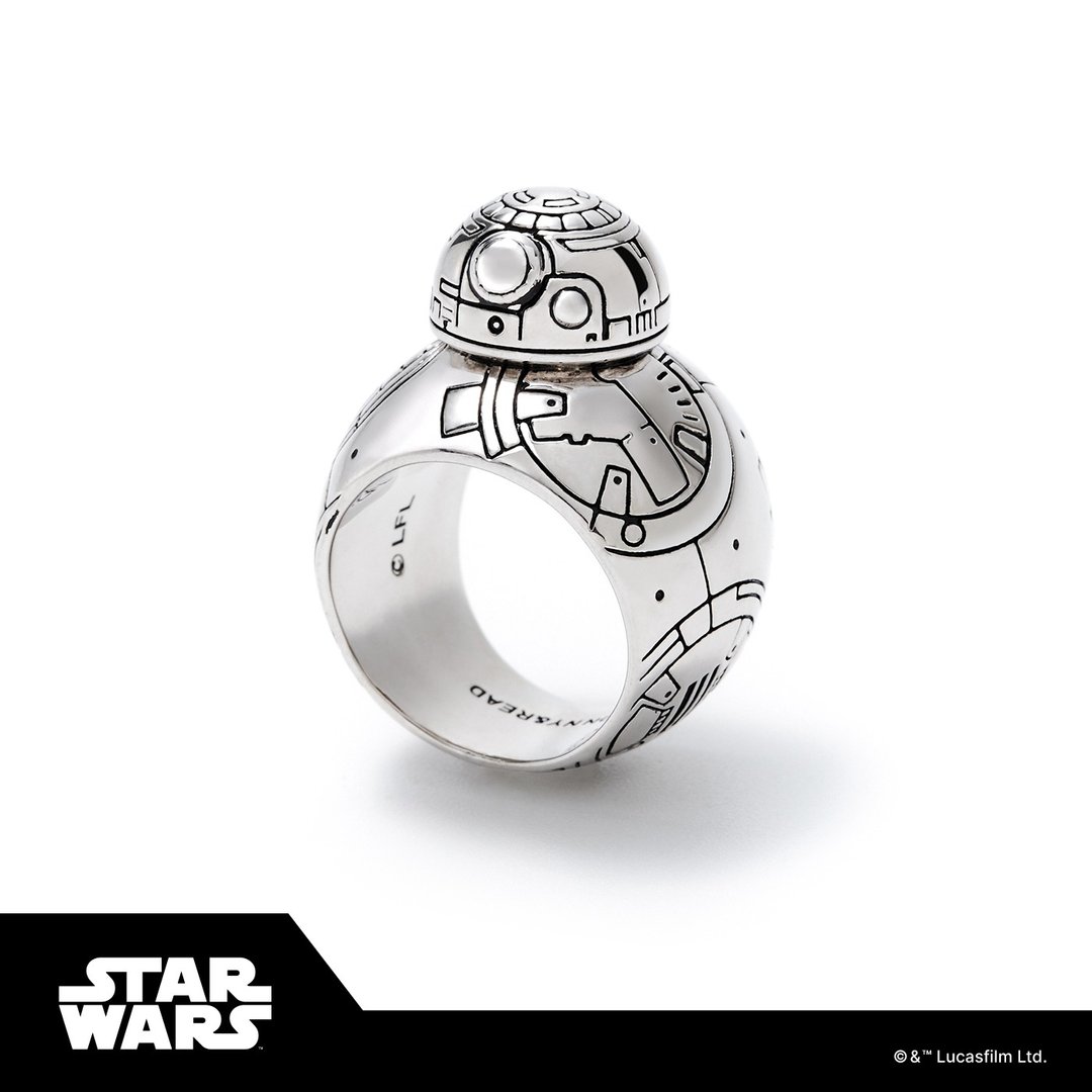 【星际大战】Bonny & Read BB8造型戒指 - 戒指 - 其他金属 银色