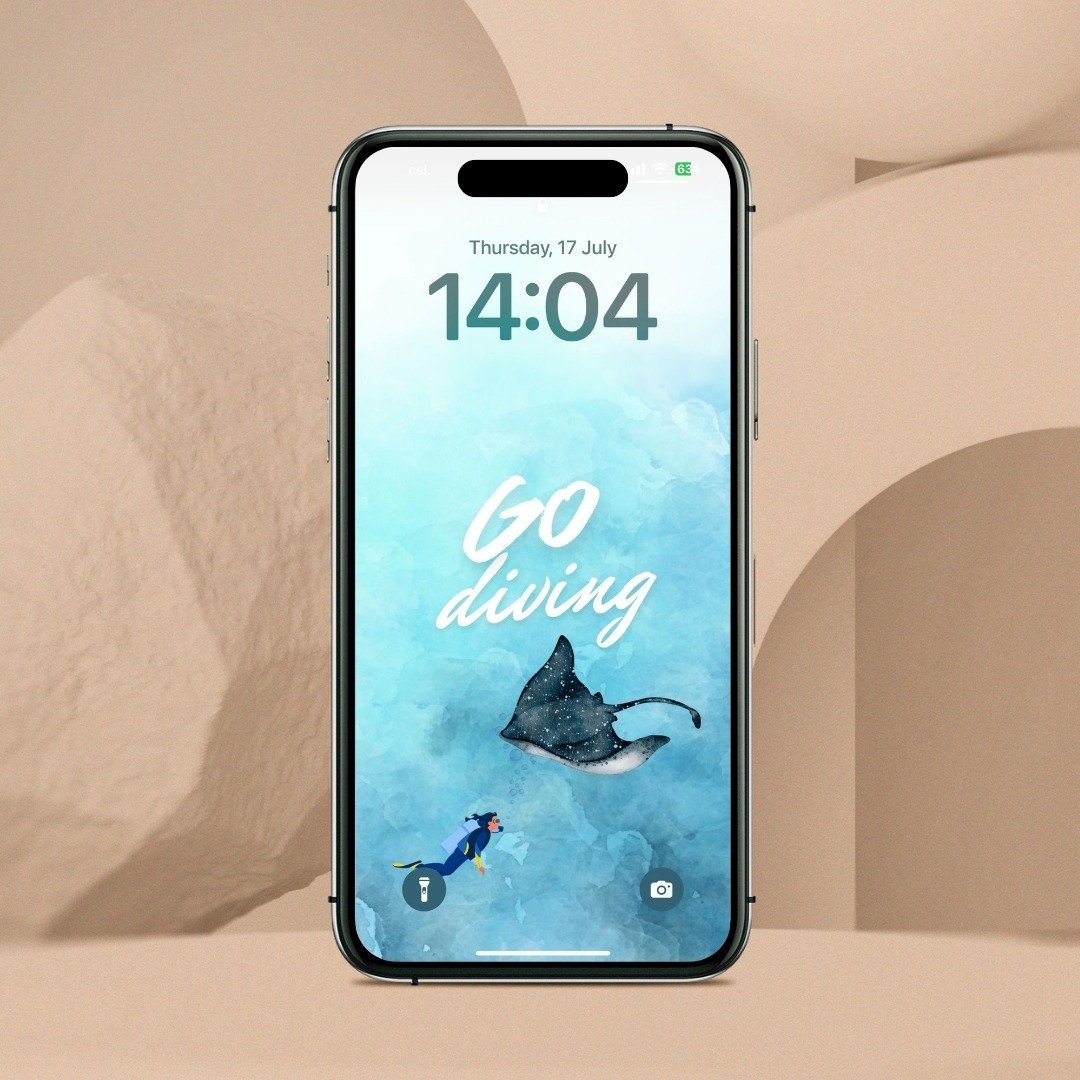 Everyday Log 电话壁纸 | Wallpaper - Eagle Ray - 电脑手机桌布/贴图/App 图示 - 其他材质 