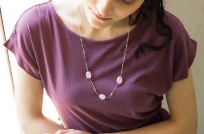 地球树公平贸易fair trade -- 石英玻璃珠项链 - 项链 - 其他材质 