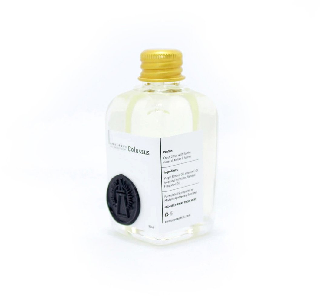 Analogue Apotik Oil Based Colossus巨擘不挥发油性香水/50ml - 香水/香膏 - 其他材质 白色