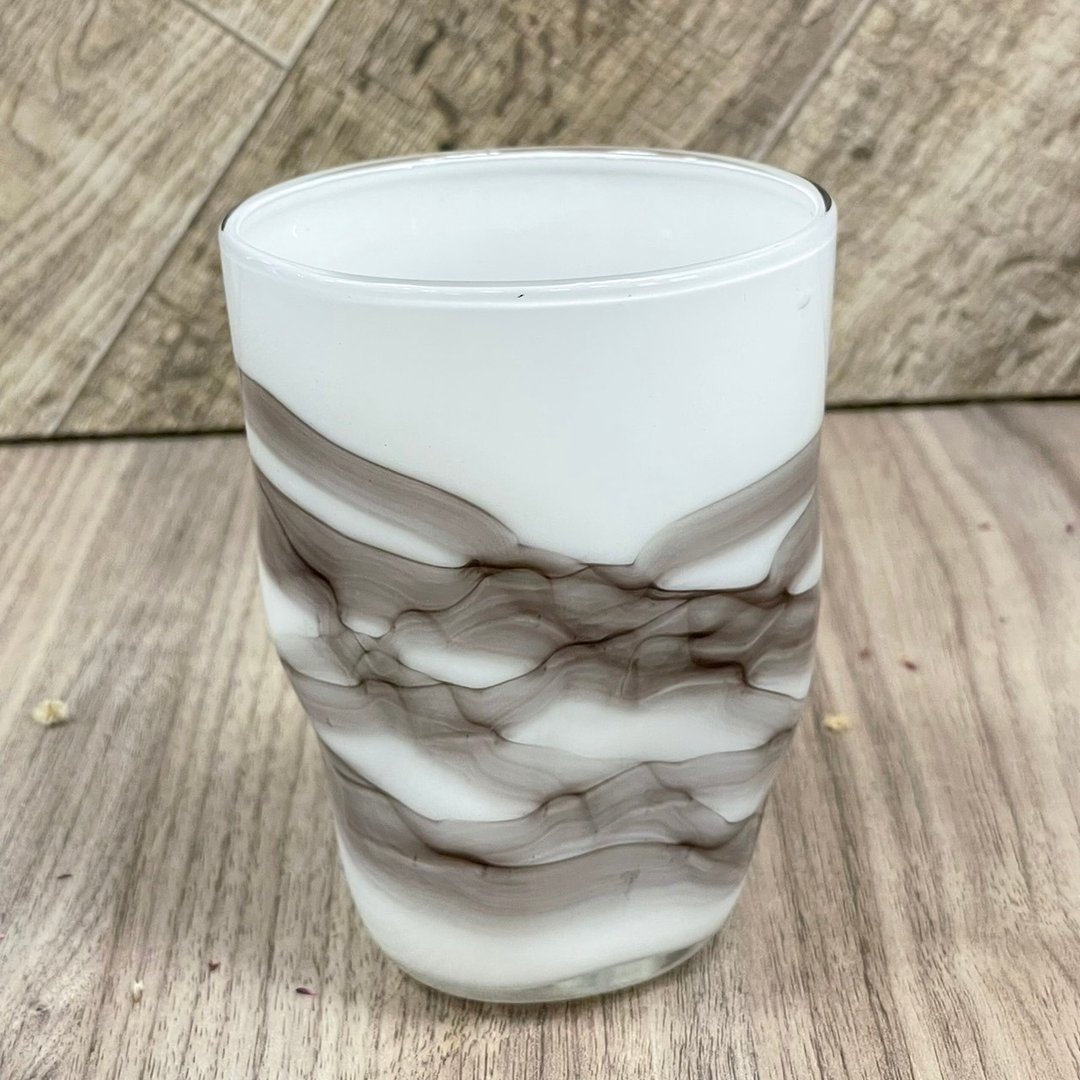 墨流杯I 手作玻璃杯 纯手工吹制 - 玻璃杯 - 玻璃 多色