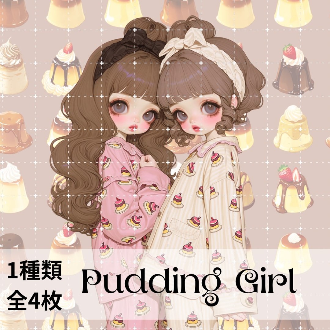 人物贴纸 女孩贴纸 拼贴素材 - 贴纸 - 纸 