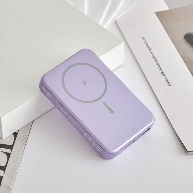 BLAC金属磁吸快充10000mAh行动电源 - 充电宝/传输线 - 铝合金 多色