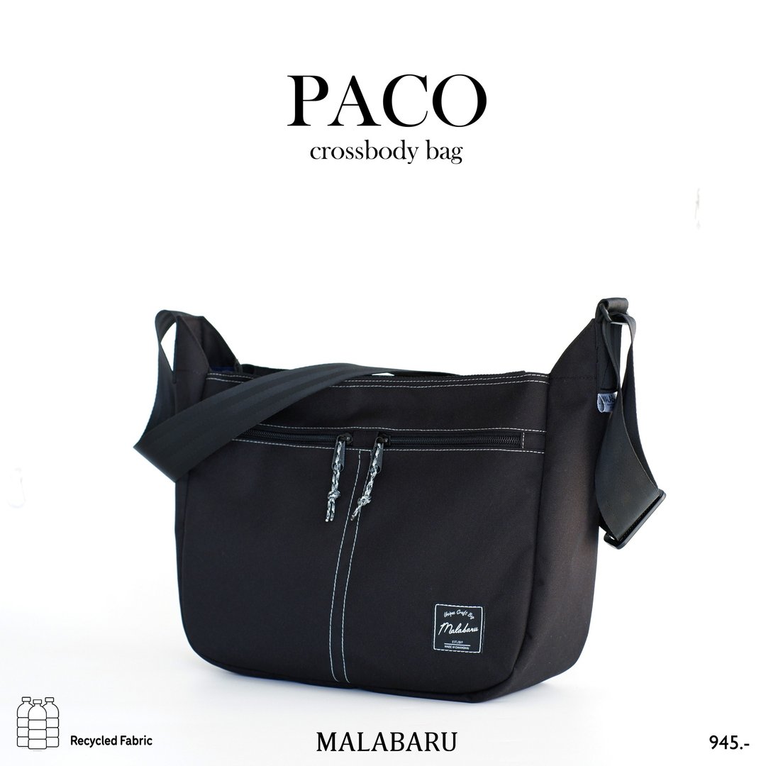 全新 PACO 斜背包，一款容量宽敞的斜背包 - 侧背包/斜挎包 - 环保材料 