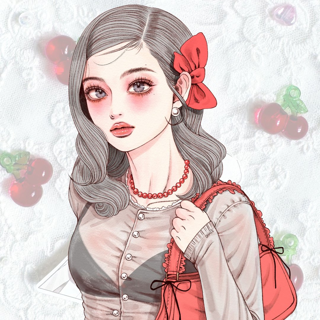 Julie sticker - 贴纸 - 纸 多色