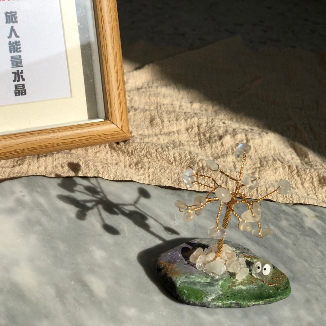 白水晶树 灵感晶树 - 你的成长见证者 - 摆饰 - 水晶 白色