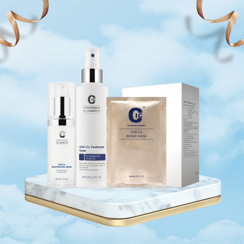 皙斯凯蓝铜胜肽保湿修护套组应援TWICE(4888套组) - 其他 - 浓缩/萃取物 