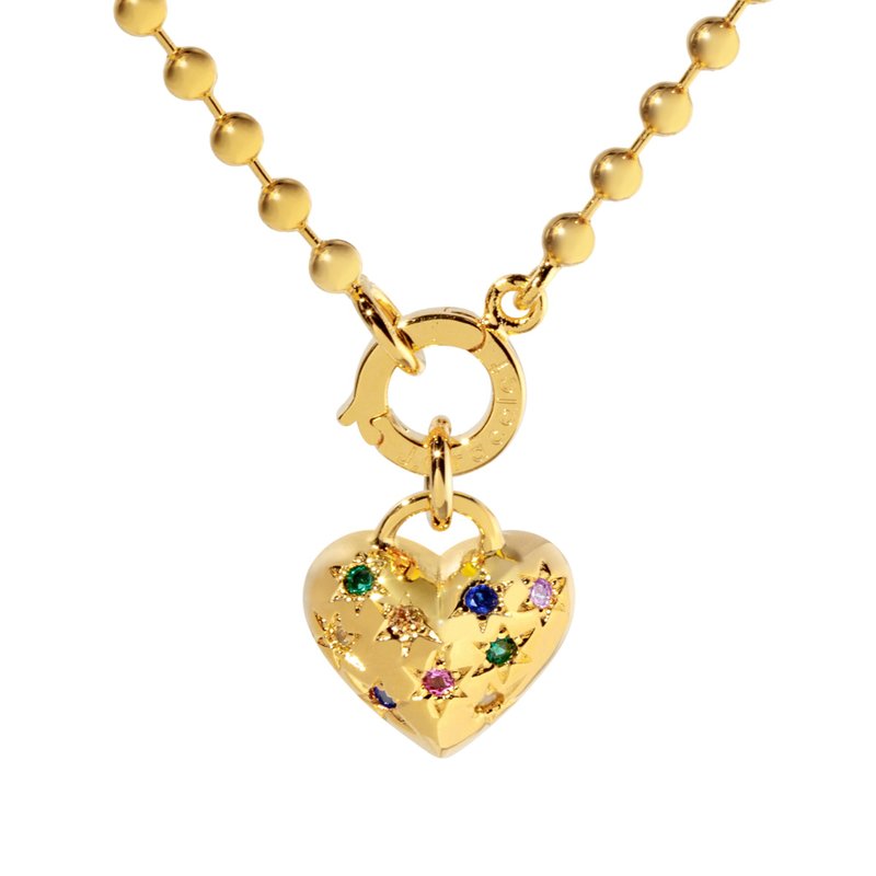 多心项链 - 项链 - 其他金属 金色