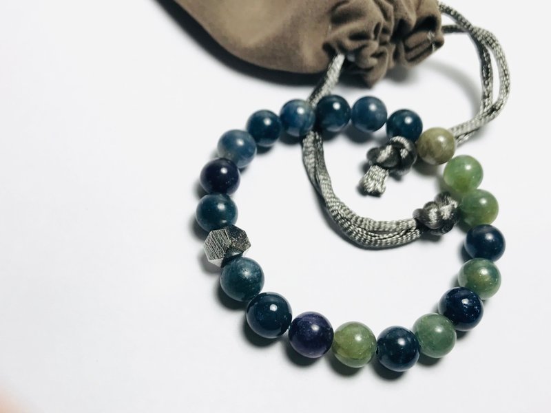 已售出-勿下单-蓝宝石天铁手串 - 手链/手环 - 半宝石 蓝色