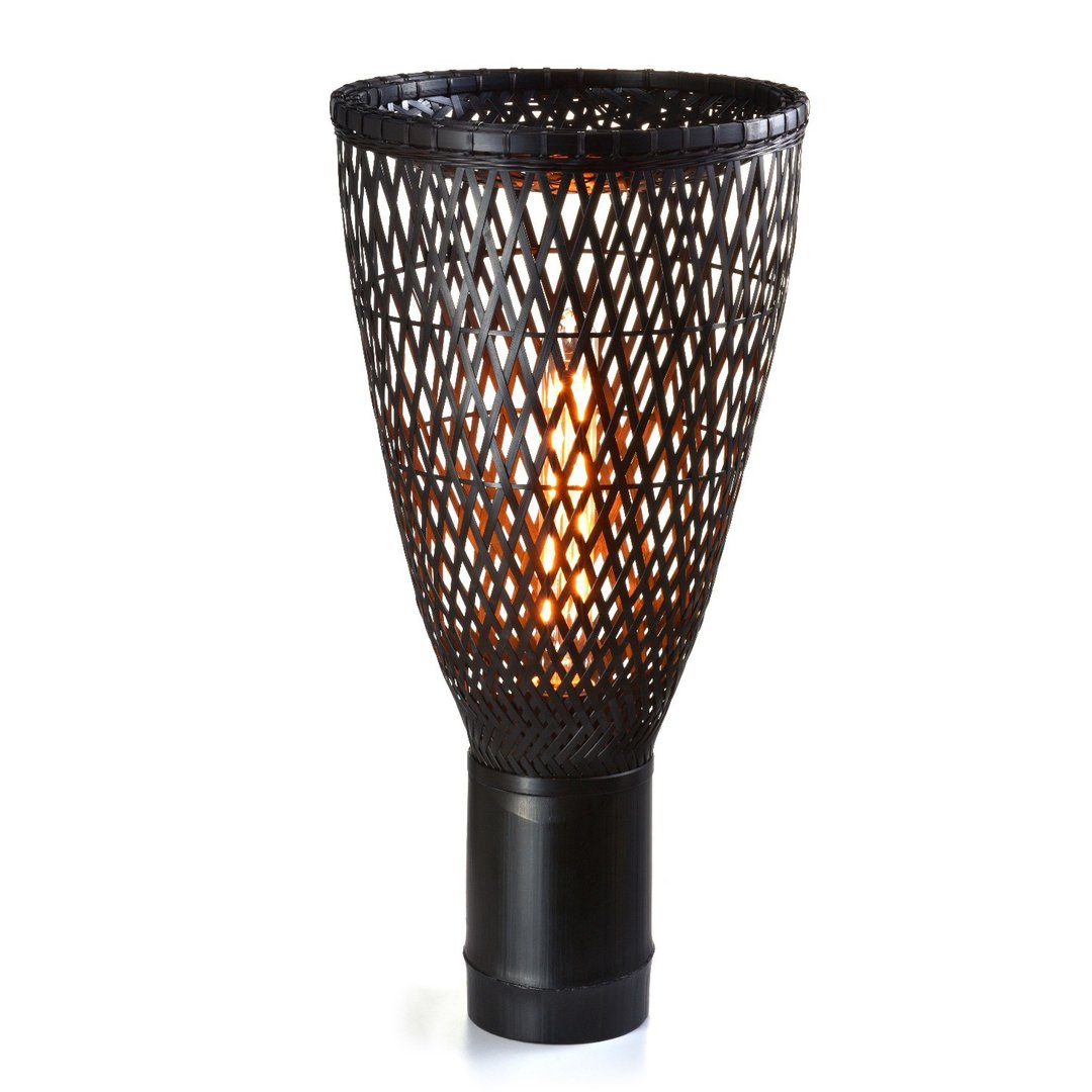 篓灯 Lou Lamp M - 灯具/灯饰 - 竹 黑色