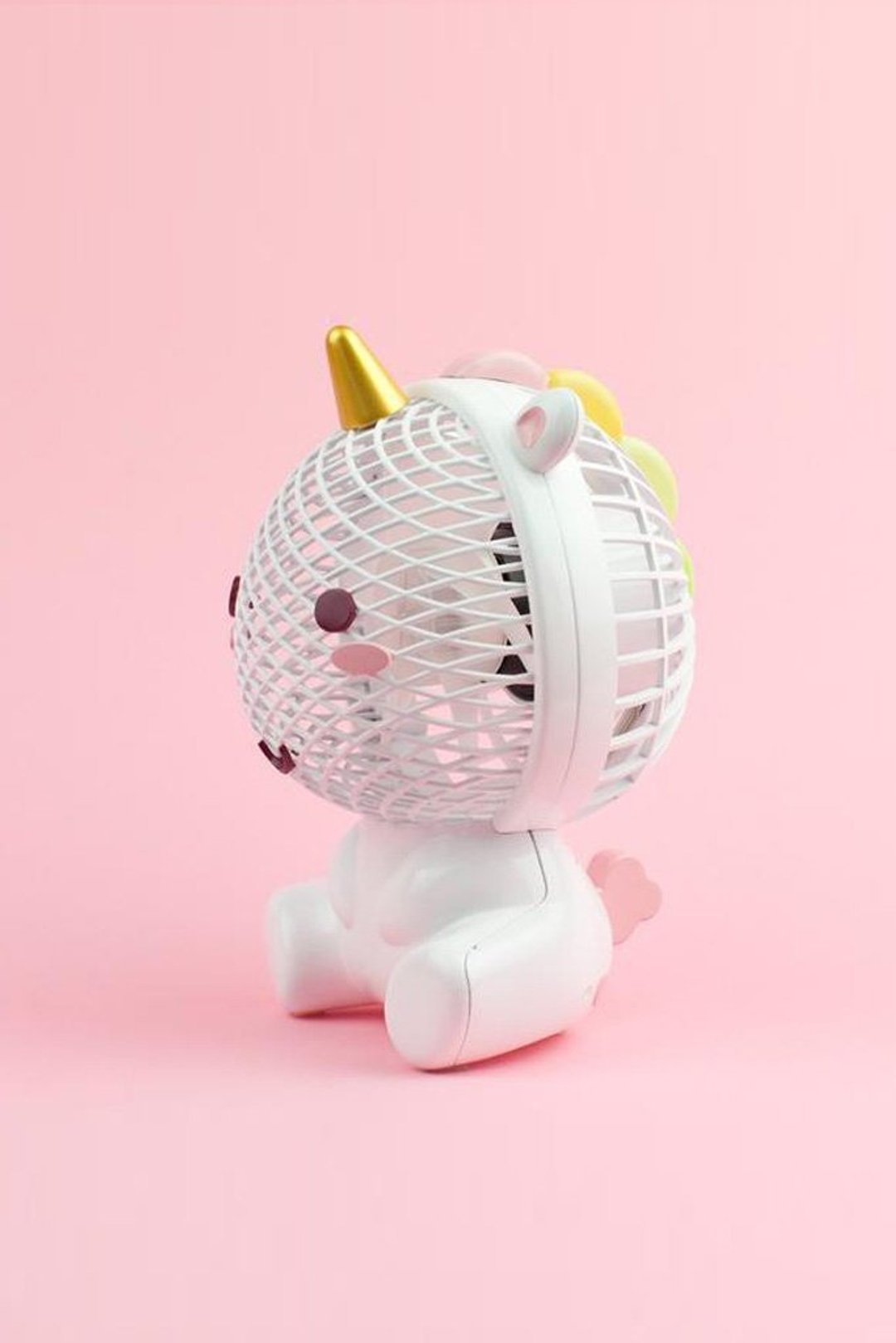 Elodie 独角兽USB电风扇 - 电扇 - 塑料 白色