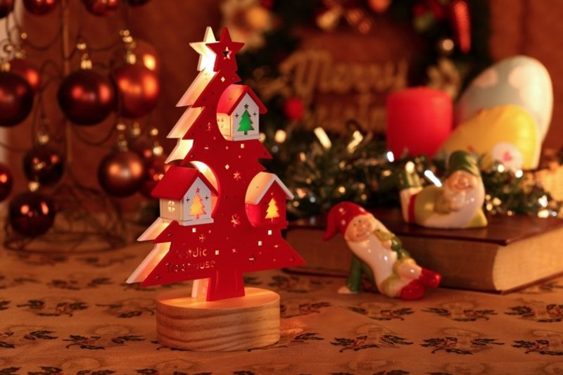 北欧树屋 - 灯具/灯饰 - 木头 